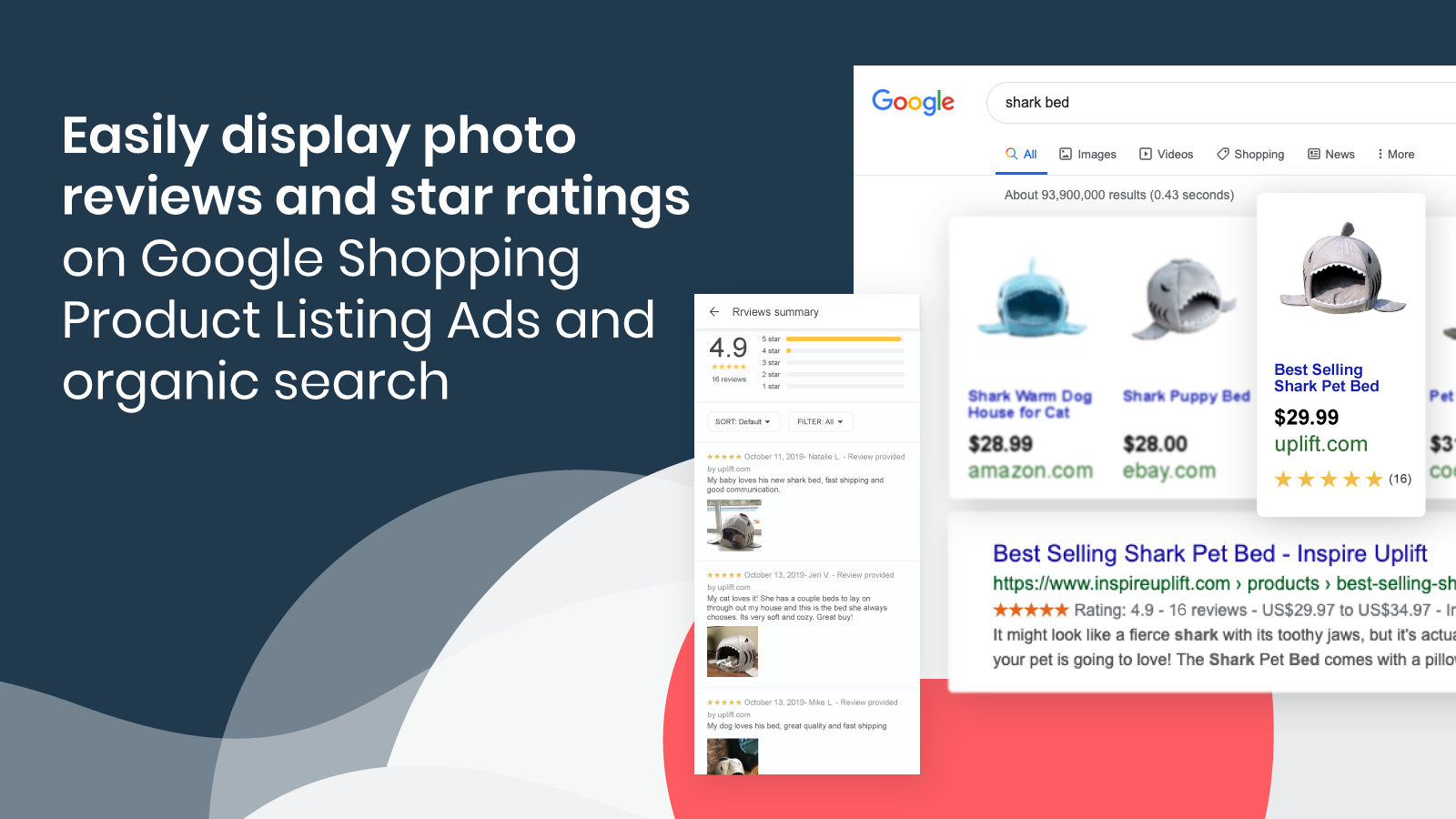 Loox Google Shopping display